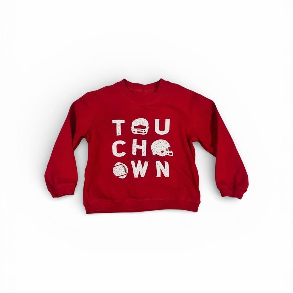 Sweet Honey Crimson Touchdown Sweatshirt